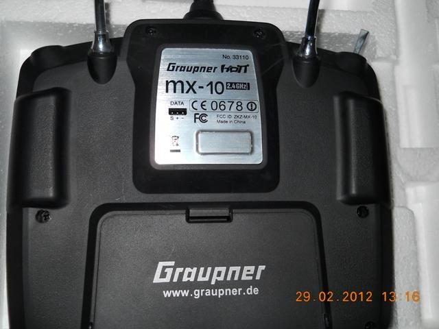 Graupner MX-10 HoTT