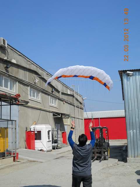 Restring second HK Paraglider 2.15 like RTF parachute