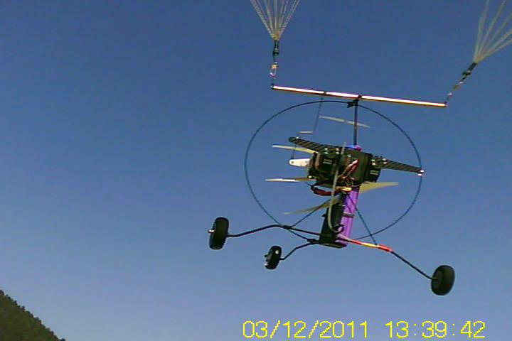 First Flight 2011 Seabreeze Parachute