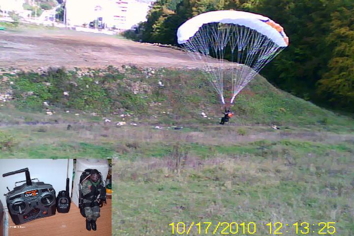 HK Paraglider parafoil 2.15m w SkyAssistant