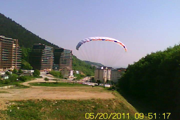 Restring HK Paraglider Parafoil 2.15m Test OK