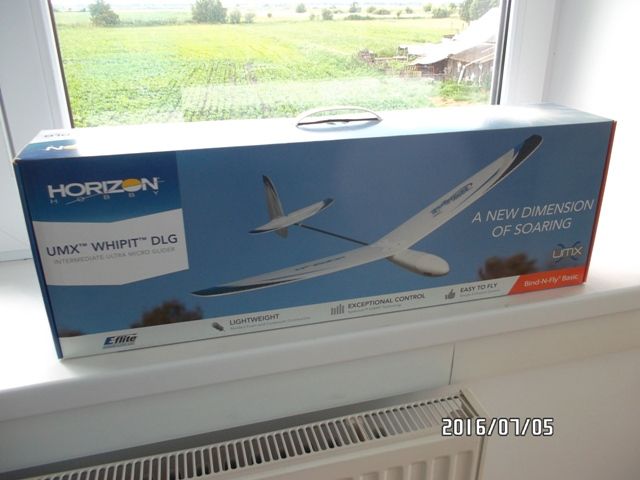 My first DLG UMX Whioit E-flyte