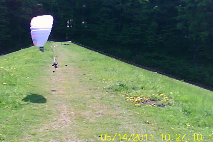 Restring HK Paraglider Parafoil 2.15m Test OK