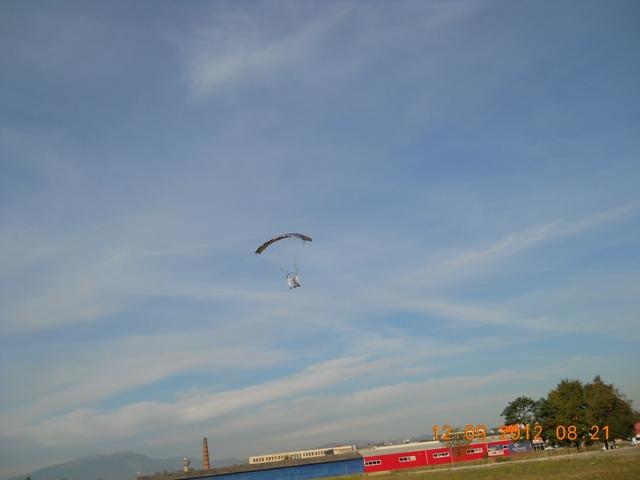 Sky Parachute time flight 15 min